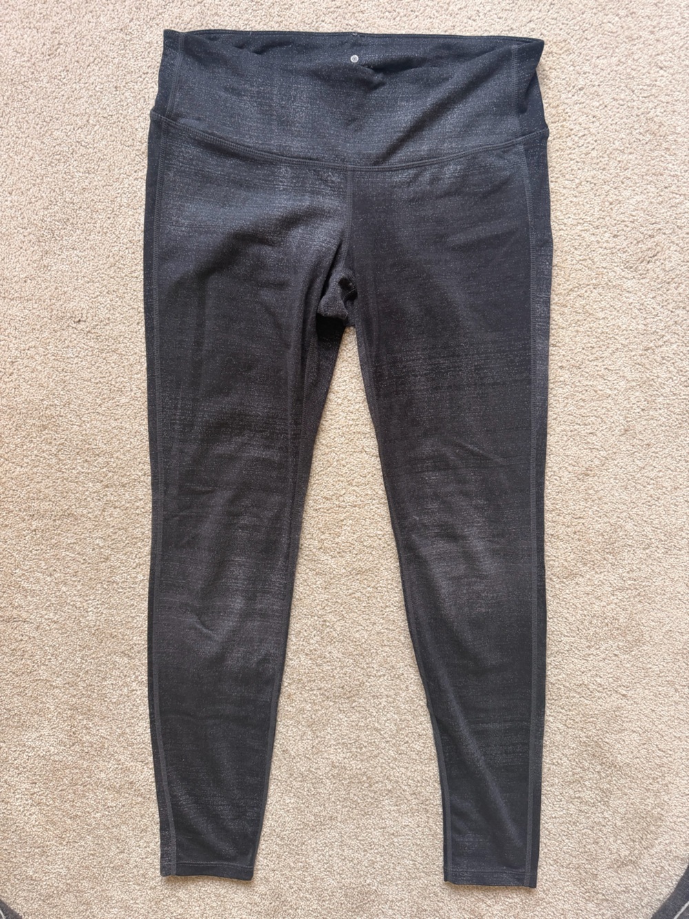 Athleta textured dark gray leggings